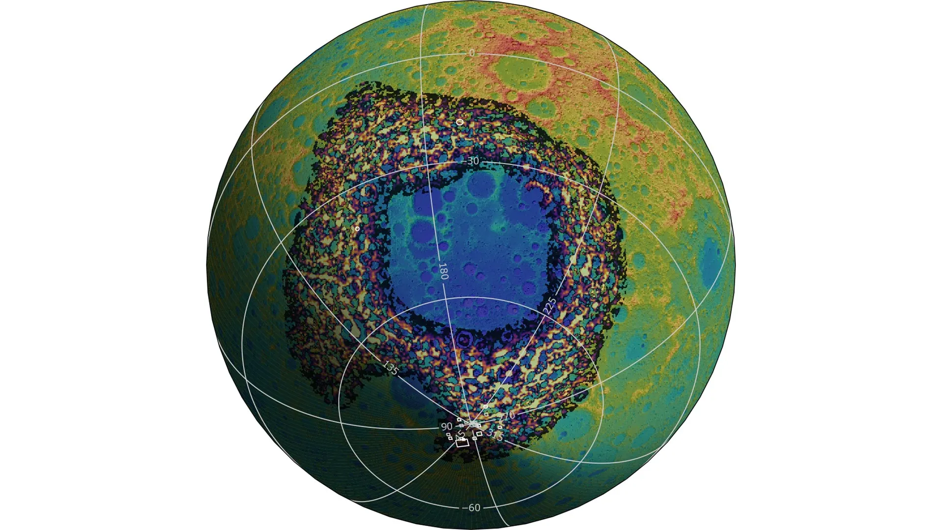 New Simulations Reveal How the Moon's Largest Crater Formed